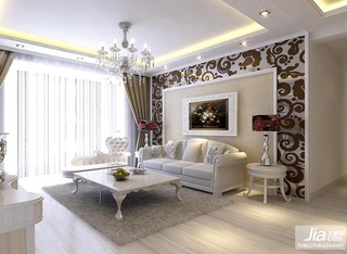 中海国际公寓二居室89平米装修效果图
