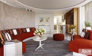 美国旧金山Fontana Apartment公寓住宅室内设计装修效果图