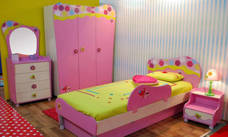 美式风格时尚儿童床图片