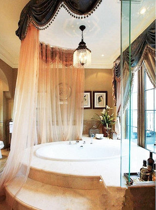 简约风格舒适卫生间浴缸图片