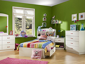 保持房间整洁 16款收纳儿童床设计