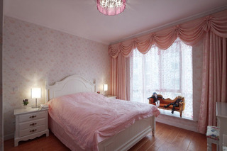 欧式风格奢华130平米卧室婚房设计图纸
