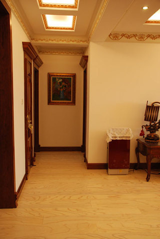 美式风格三居室温馨140平米以上装修图片