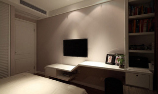 现代简约风格二居室时尚5-10万80平米效果图