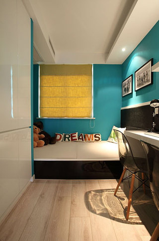 现代简约风格二居室时尚15-20万90平米卧室改造