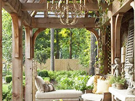 15款木质沙发图片 打造舒适花园