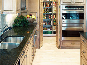 舒适厨房空间 15款地板效果图