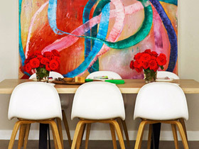 温馨就餐环境 16款餐厅装饰画设计