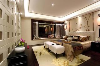 典雅中式卧室效果图