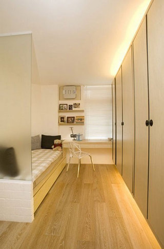 现代简约风格一居室小清新40平米装修图片