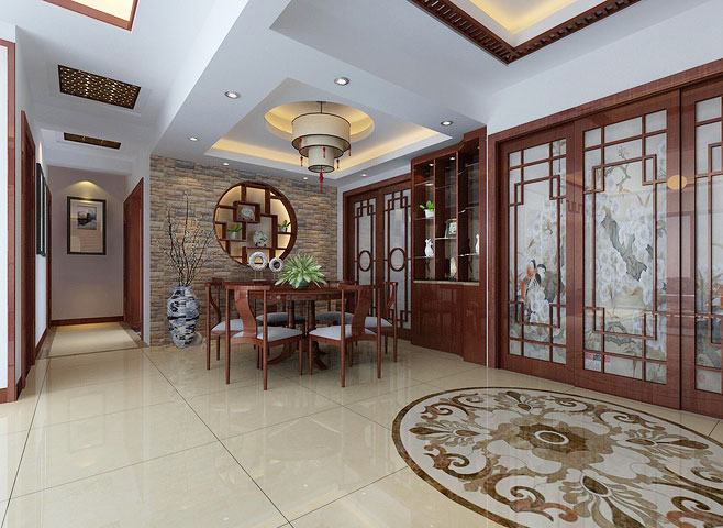 ,中式风格,餐厅