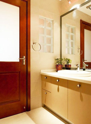 中式浴室柜效果图