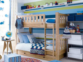 省空间设计 15款双层儿童床图片