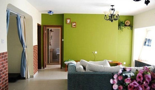 地中海风格二居室时尚5-10万90平米装修效果图