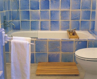 日式小清新浴缸设计效果图