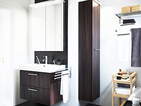 11张宜家浴室柜设计图 简单实用