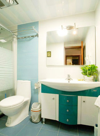 个型浴室柜设计图
