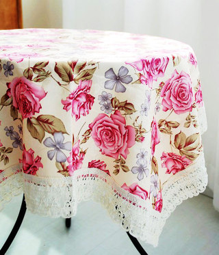 花色餐桌布设计图