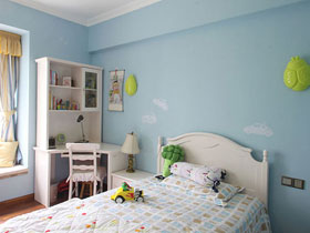 蓝色睡眠空间 13款儿童床设计图