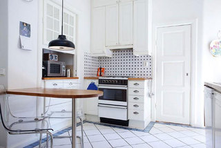 温馨欧式简洁厨房设计效果图