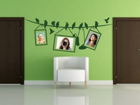 家庭照片墙设计要点 家庭照片墙设计效果图欣赏