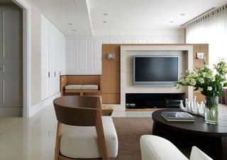 现代简约风格三居室奢华140平米以上设计图