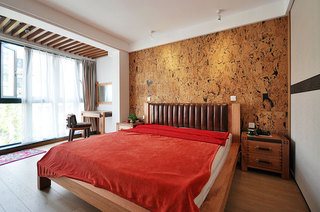 木质卧室背景墙设计