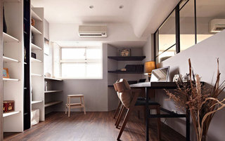 现代简约风格二居室舒适80平米装修图片