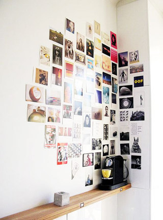 创意卧室照片墙