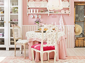 甜美餐厅来卖萌 10个可爱粉色餐厅设计