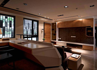 现代简约风格一居室舒适80平米装修图片