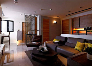 现代简约客厅沙发设计图片