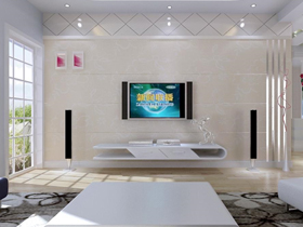 客厅电视背景墙的尺寸介绍 电视背景墙材质