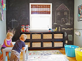 12款儿童房黑板墙 为孩子打造童年梦想