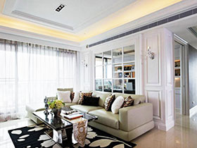 132平欧式公寓 优雅空间设计
