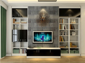 小户型客厅电视背景墙效果图赏析 小户型客厅装修必看