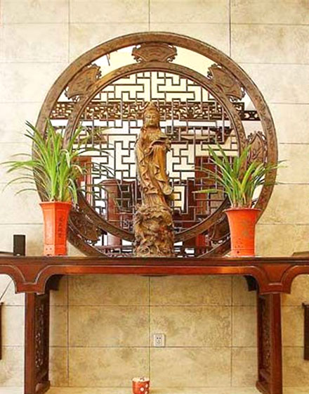 ,中式风格,玄关