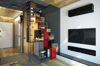 20平米超小户型电视背景墙设计