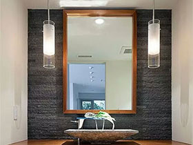小空间里造温馨12款卫生间灯具设计