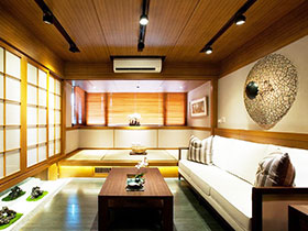 禅意日式装修风格 两室一厅舒适生活
