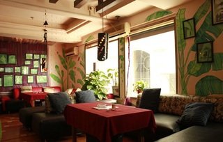 咖啡厅沙发装饰效果图片案例