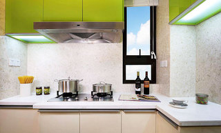110平米现代简约风格厨房设计