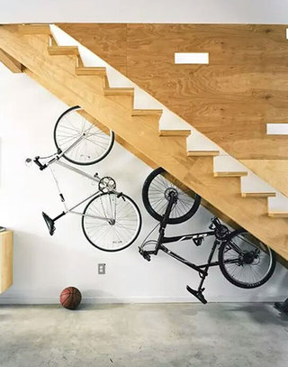 自行车变身家居艺术品