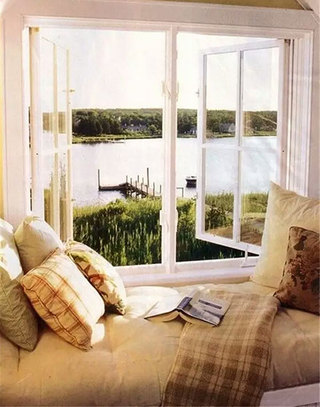 舒适飘窗拉近与窗外美景的距离