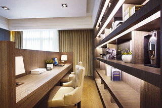128平米公寓设计客厅书房装修