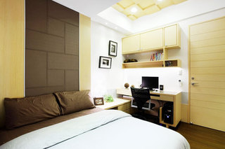 185平米奢华公寓卧室书房设计