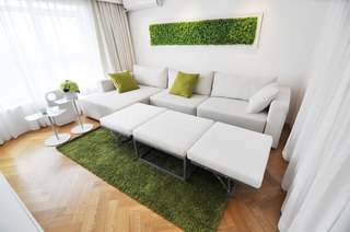 123平米的惬意空间客厅沙发设计