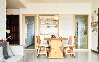 115平米舒适日式风格餐厅设计