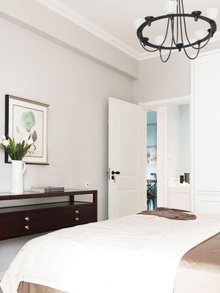 90平米简洁典雅空间卧室设计