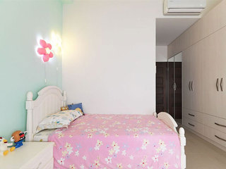 80平米浪漫舒适家可爱儿童房设计